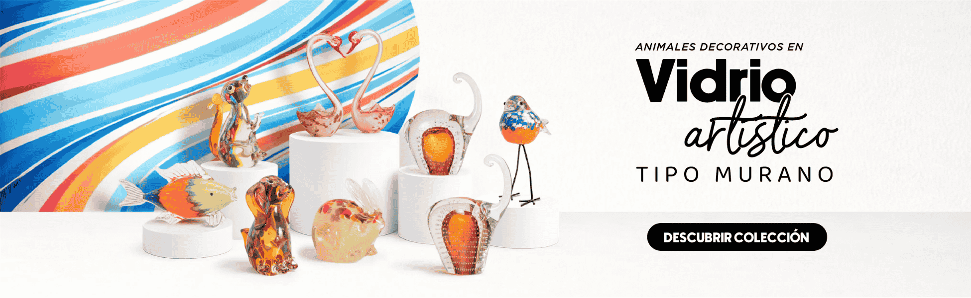 Vidrio Artístico Tipo Murano